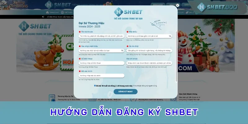 Bước 1: Truy cập vào trang chủ cá cược chính thức của SHBET 