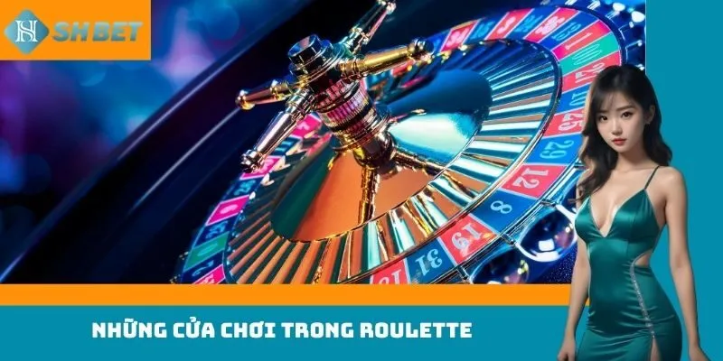 Những cửa chơi trong Roulette